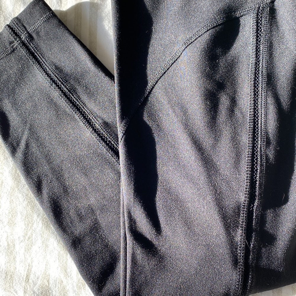 Yogalicious Black Backseam Leggings M
